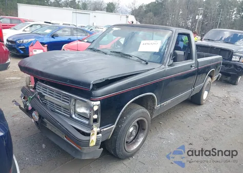 1992 Chevrolet S Truck S10 from USA, damaged, VIN 1GCCS14R4N8166150